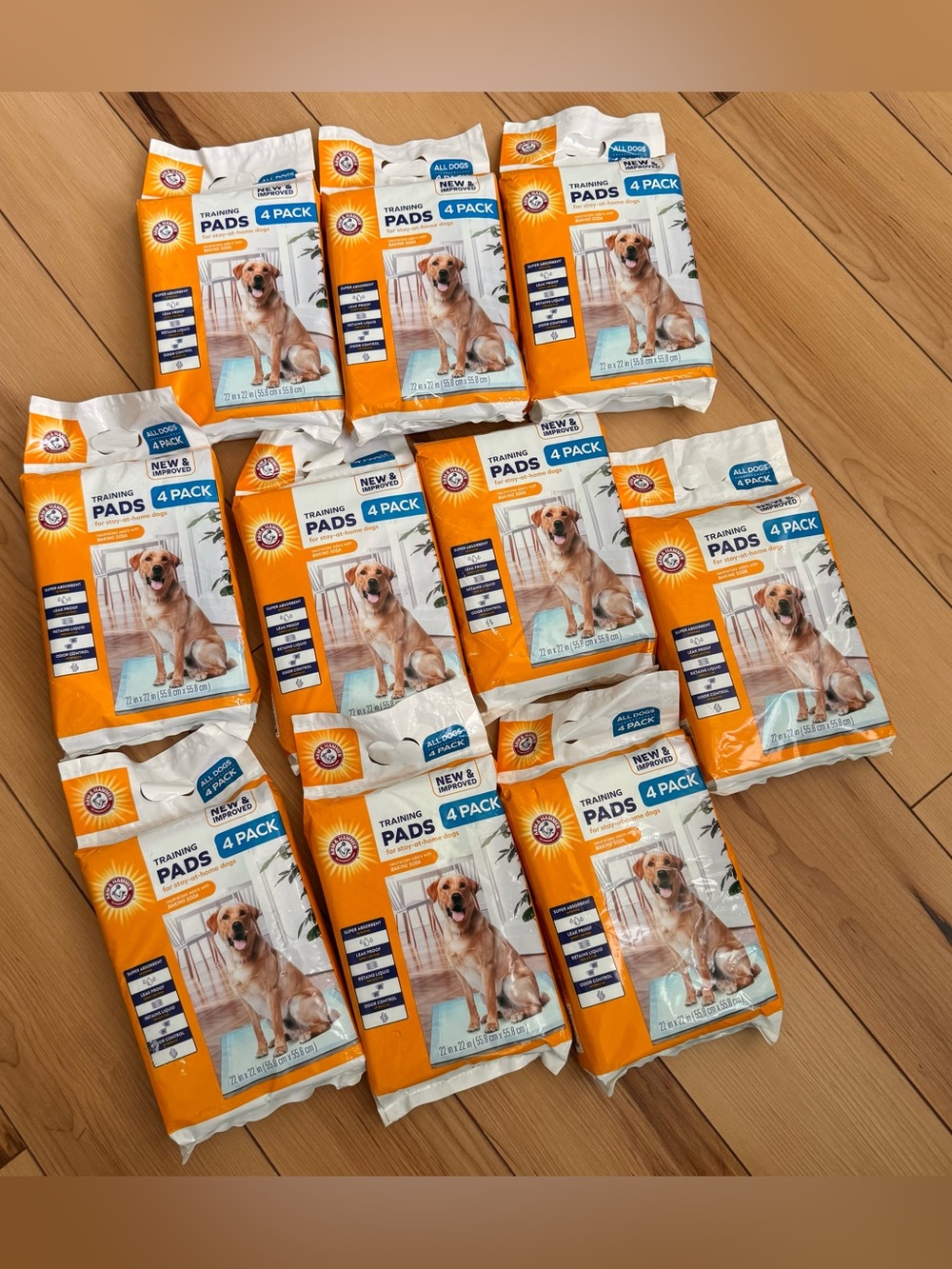 Arm & Hammer Training Pads Bundle of 10